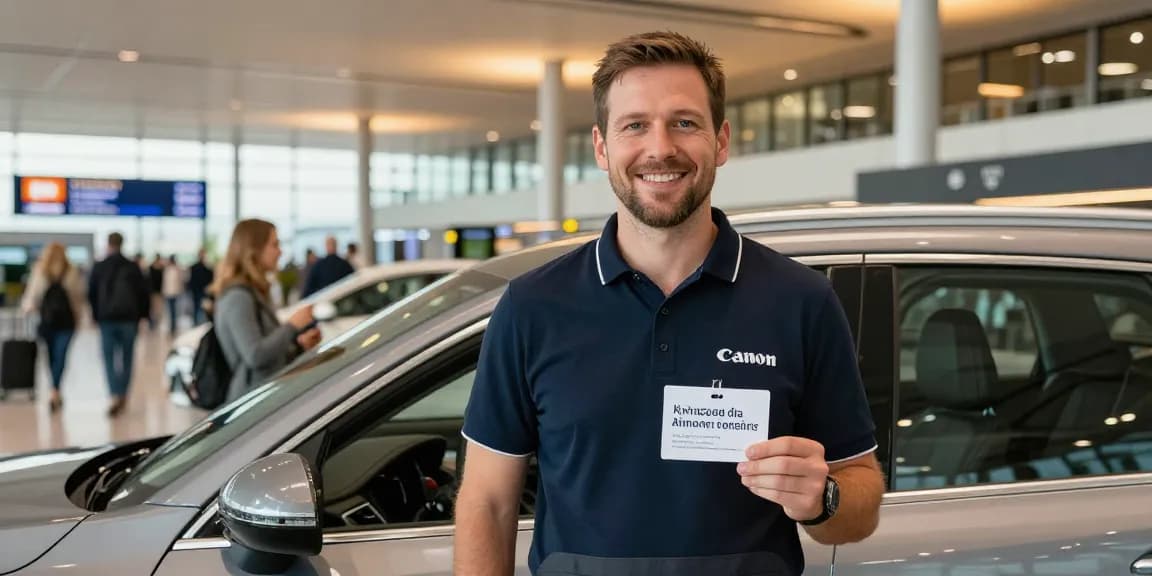 Professioneller Flughafentransfer-Service für Reisende am Frankfurter Flughafen, vertrauenswürdige lokale Dienstleister.